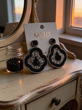 Handmade Beaded Boho Earrings